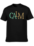 CALM Graphic T-Shirt - Stylish Relaxed Fit Tee