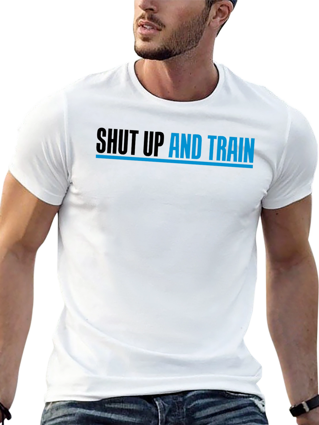 Shut Up and Train Graphic Tee