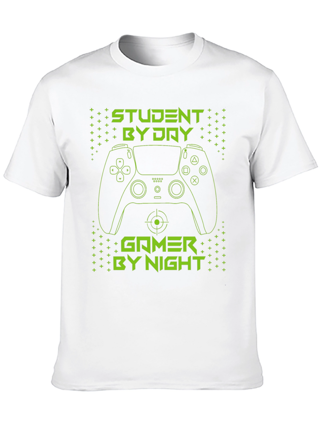 Student by Day Gamer by Night Graphic Tee