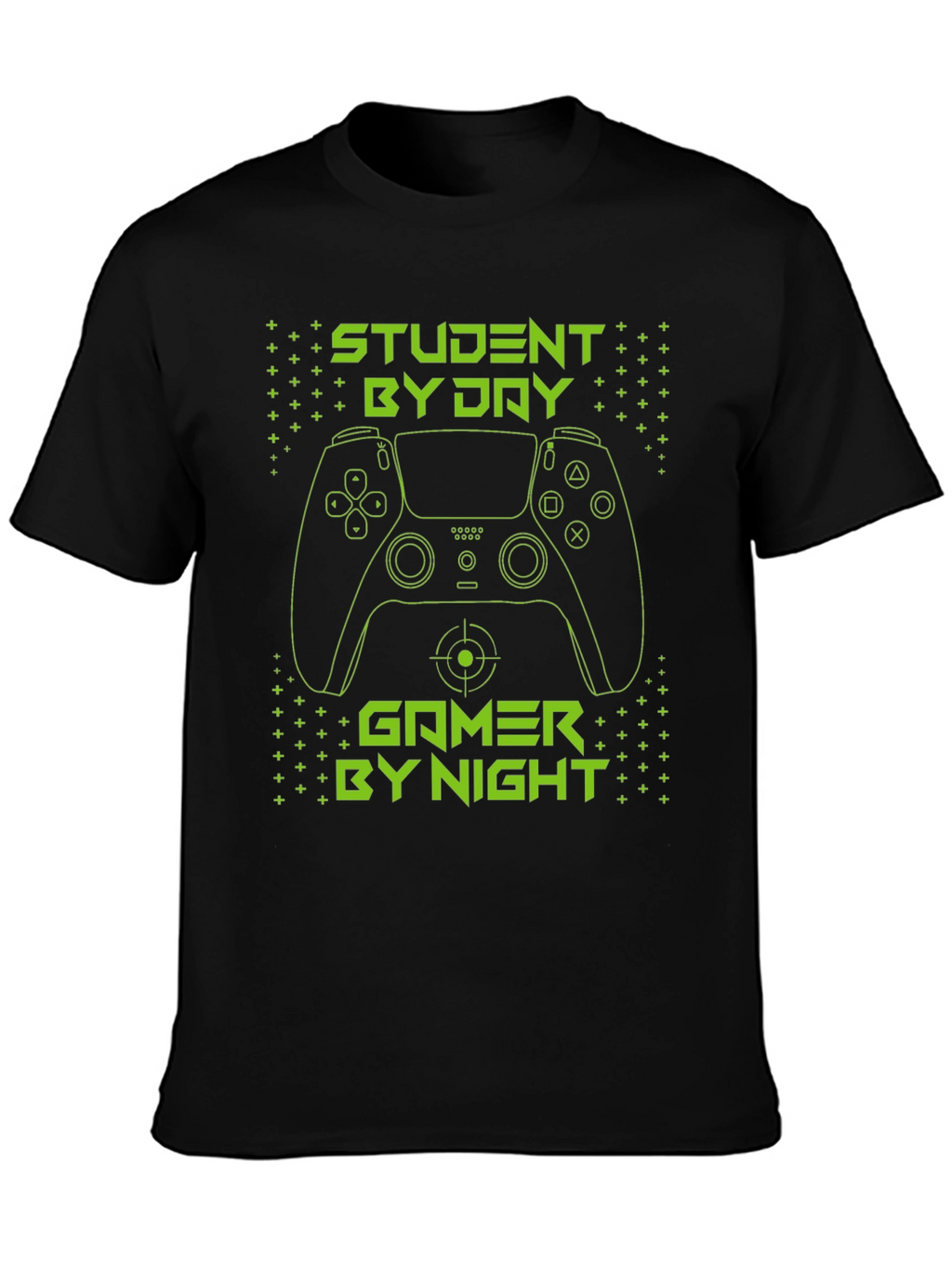 Student by Day Gamer by Night Graphic Tee