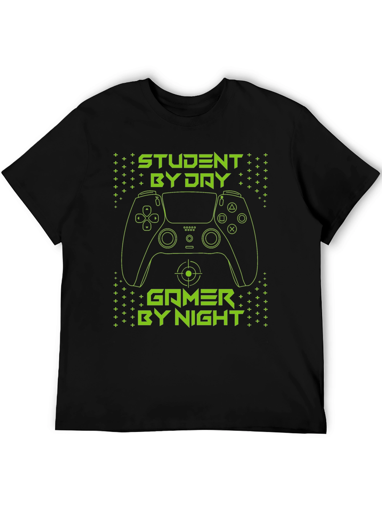 Student by Day Gamer by Night Graphic Tee