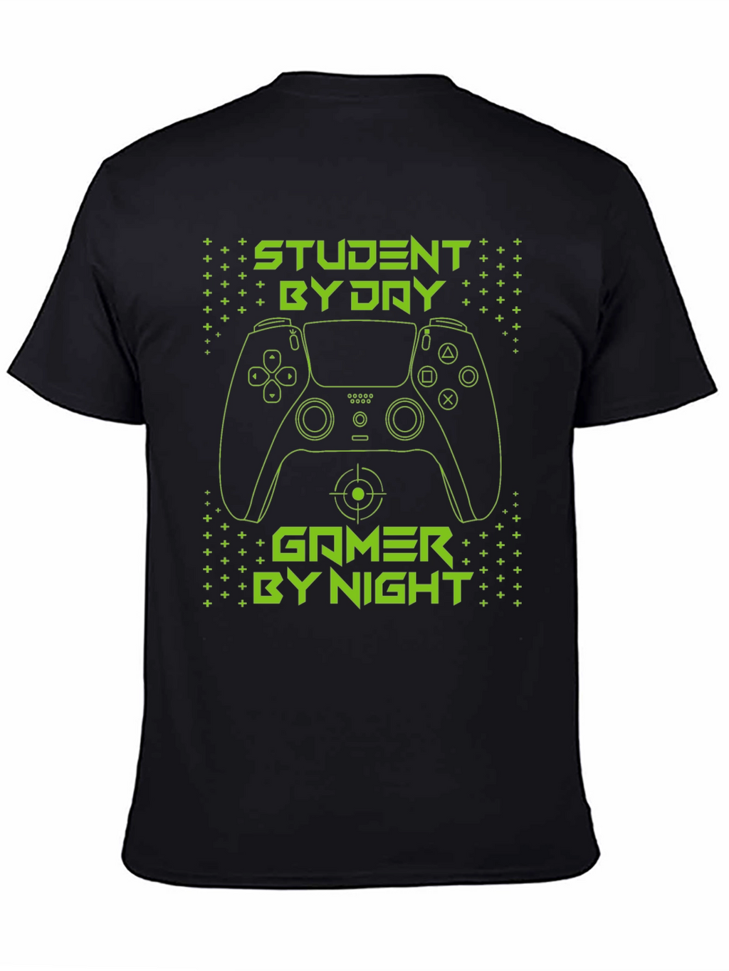 Student by Day Gamer by Night Graphic Tee