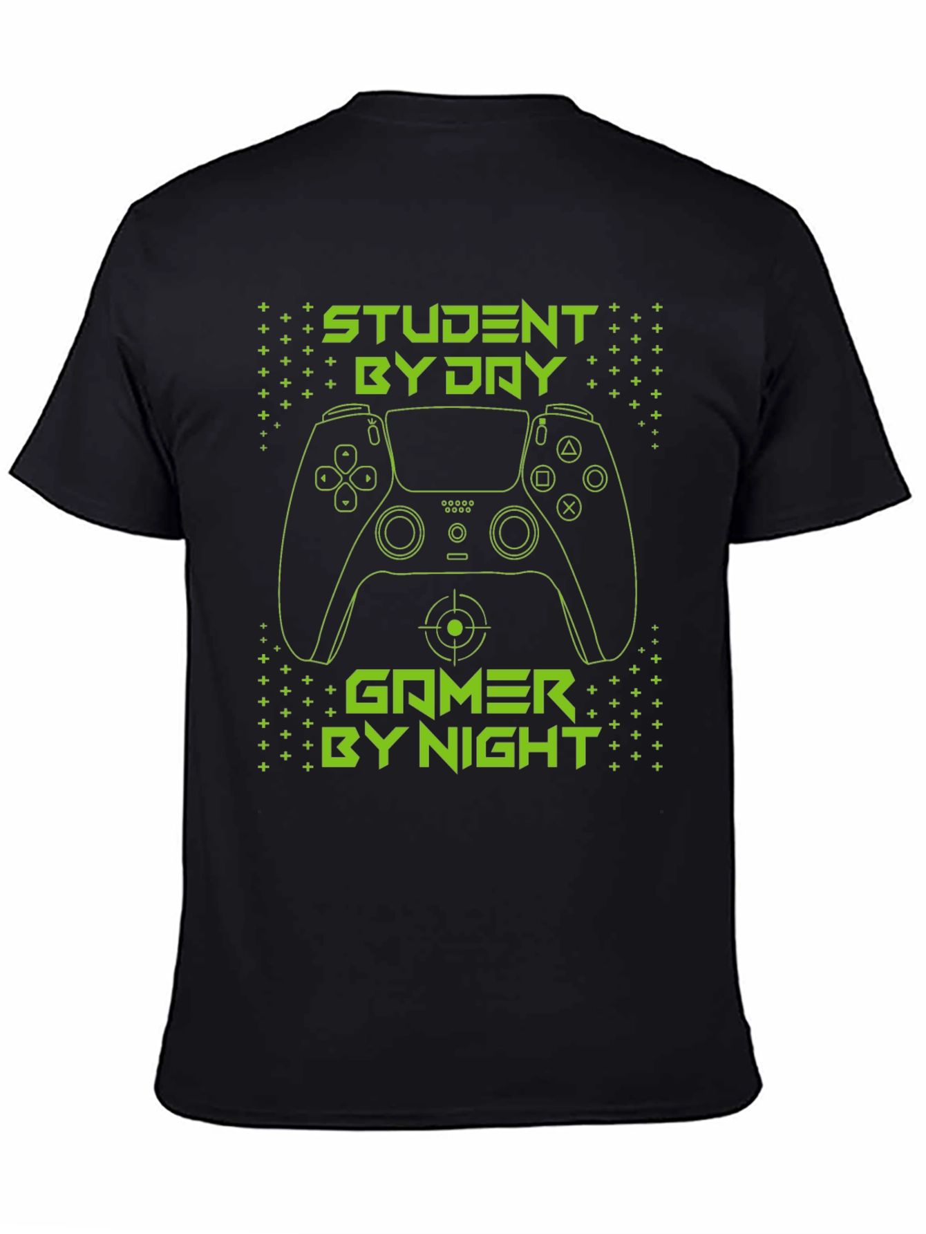 Student by Day Gamer by Night Graphic Tee