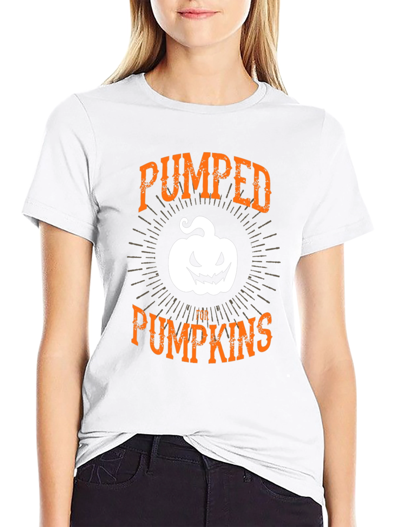 Pumped for Pumpkins Graphic Tee
