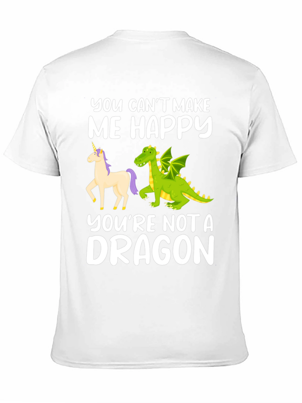 Funny Dragon Graphic T-Shirt