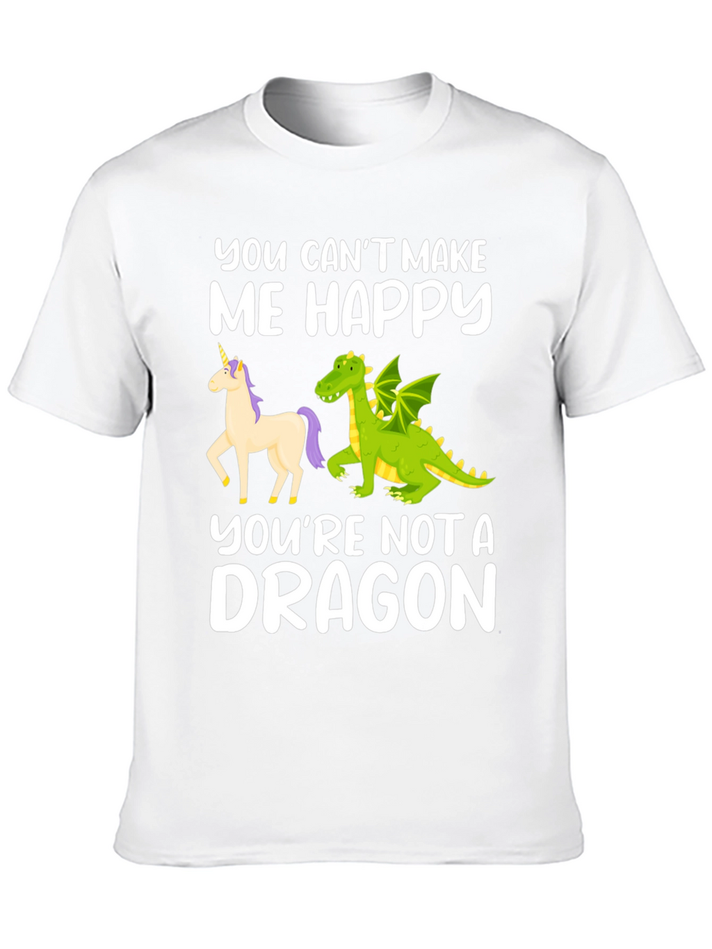 Funny Dragon Graphic T-Shirt