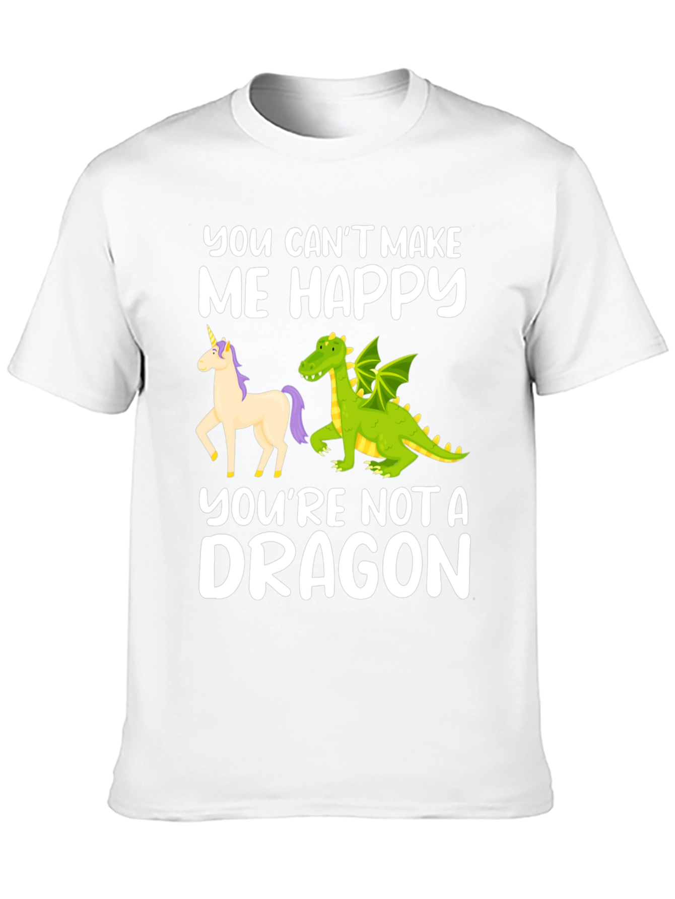 Funny Dragon Graphic T-Shirt