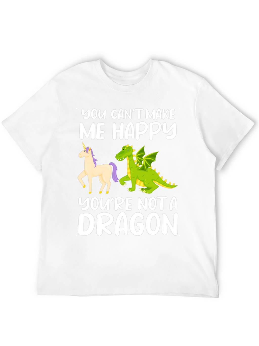 Funny Dragon Graphic T-Shirt