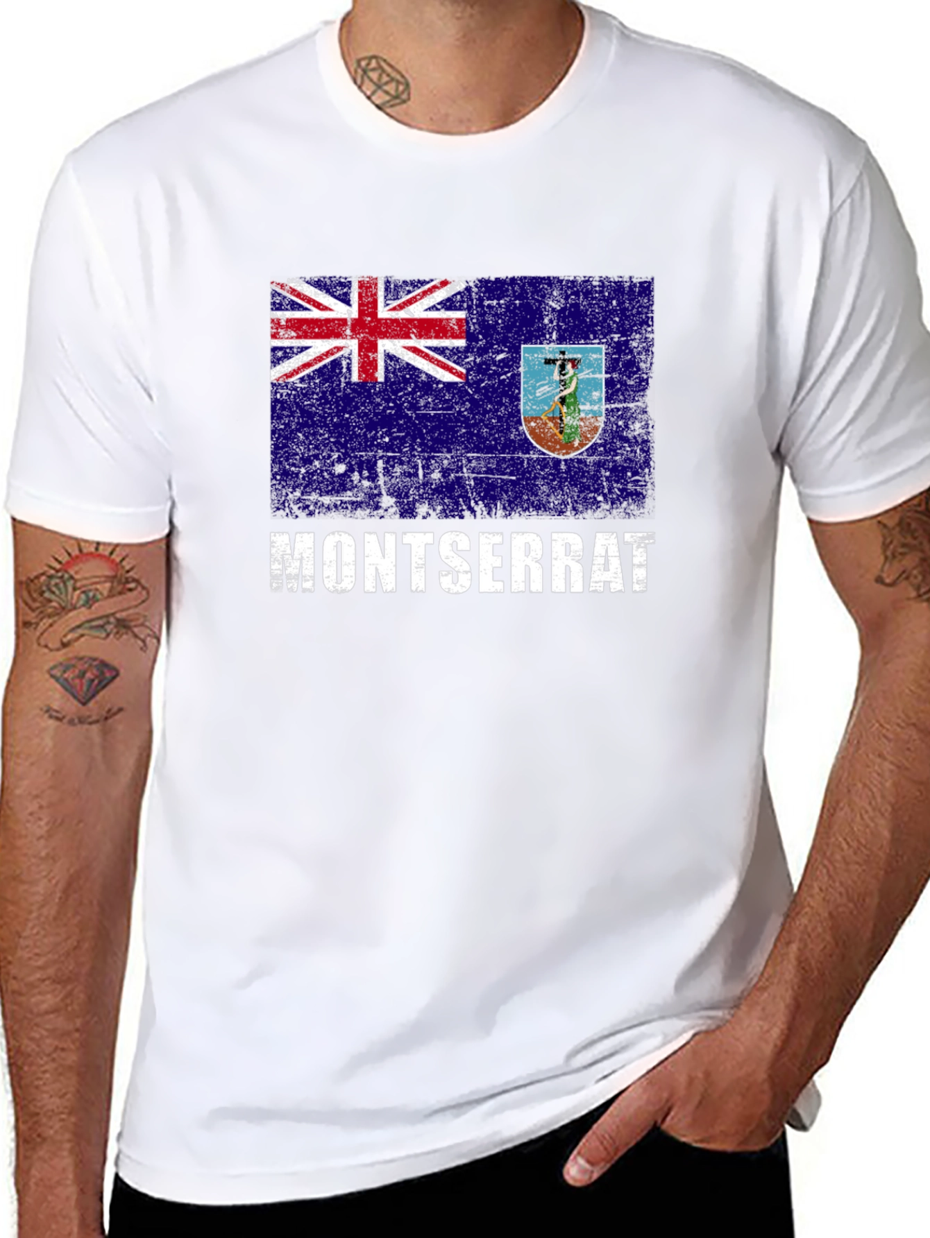 Montserrat Flag T-Shirt