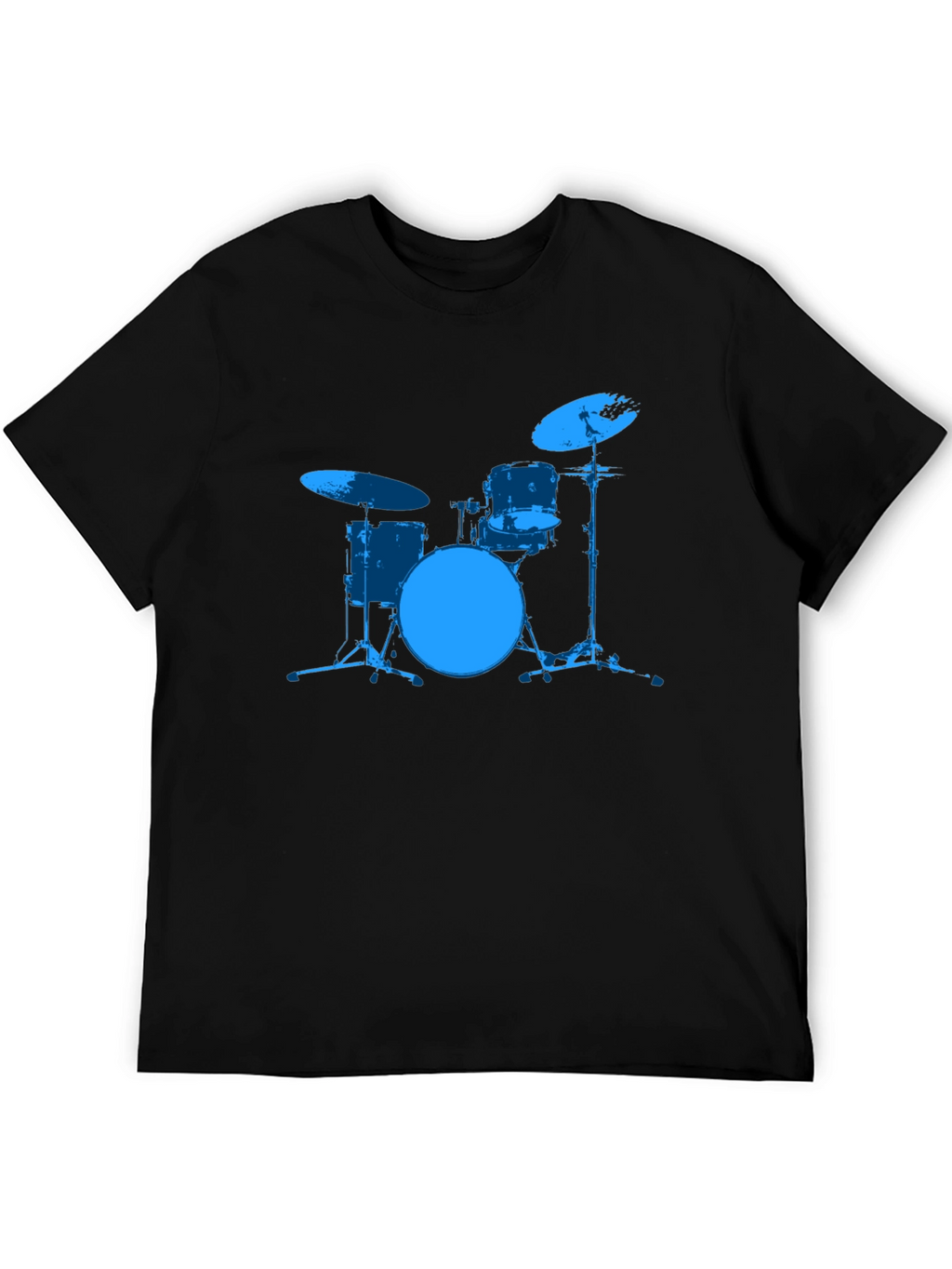 Drum Kit Graphic Tee - Musician Style