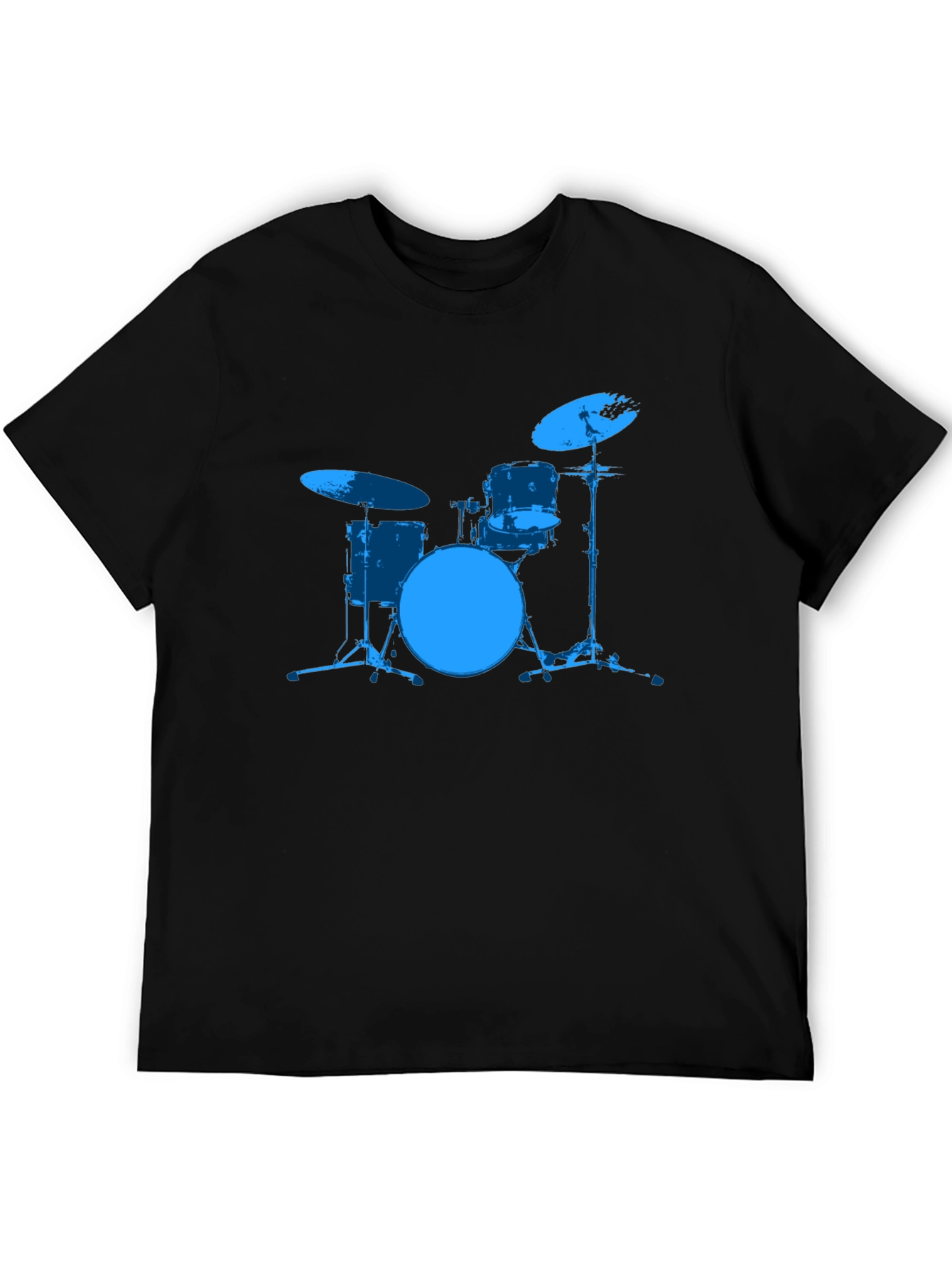 Drum Kit Graphic Tee - Musician Style