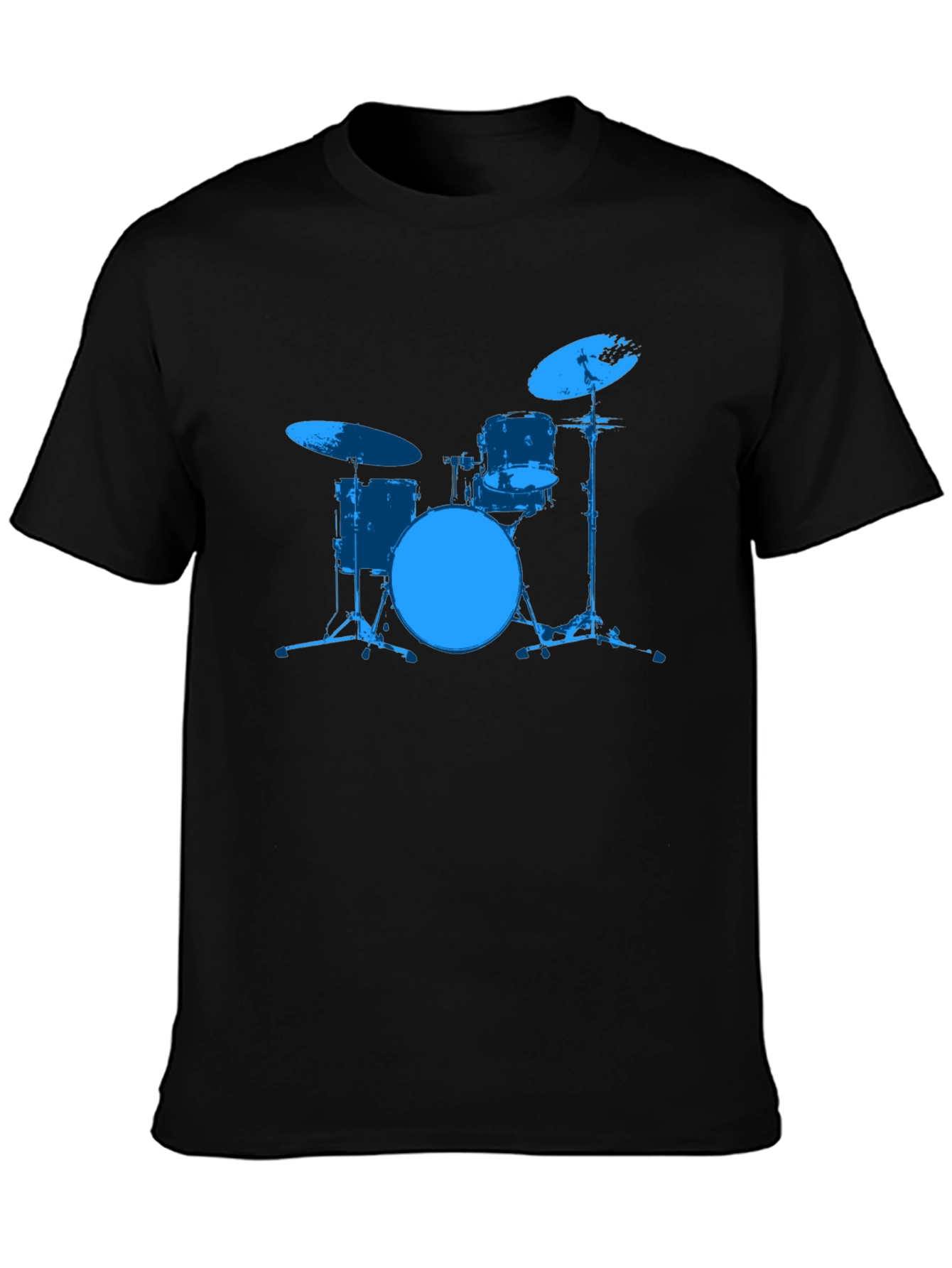 Drum Kit Graphic Tee - Musician Style