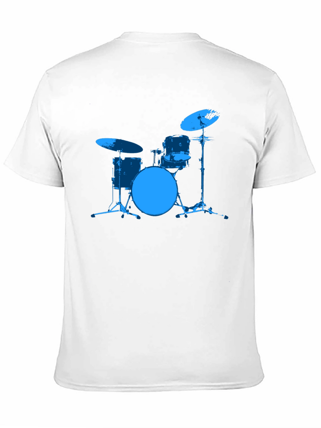 Drum Kit Graphic Tee - Musician Style