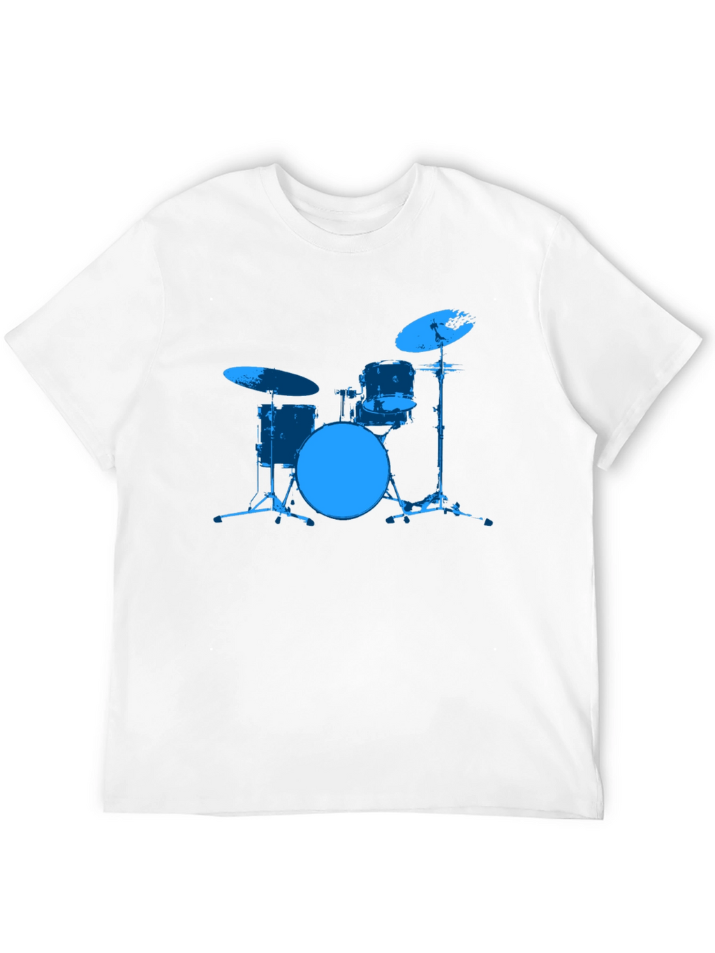 Drum Kit Graphic Tee - Musician Style