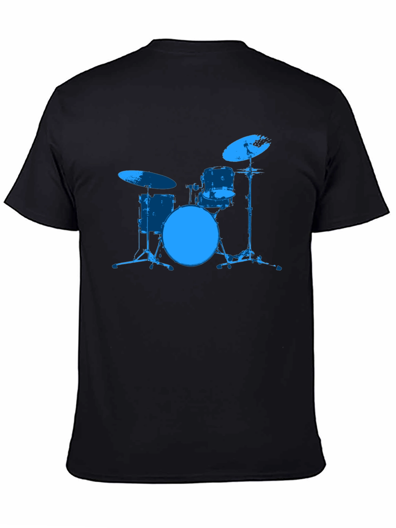Drum Kit Graphic Tee - Musician Style