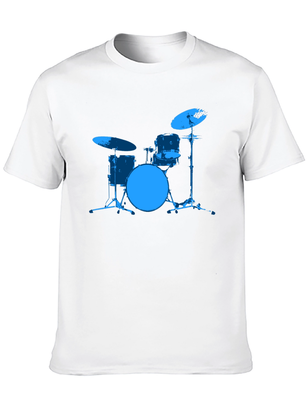 Drum Kit Graphic Tee - Musician Style