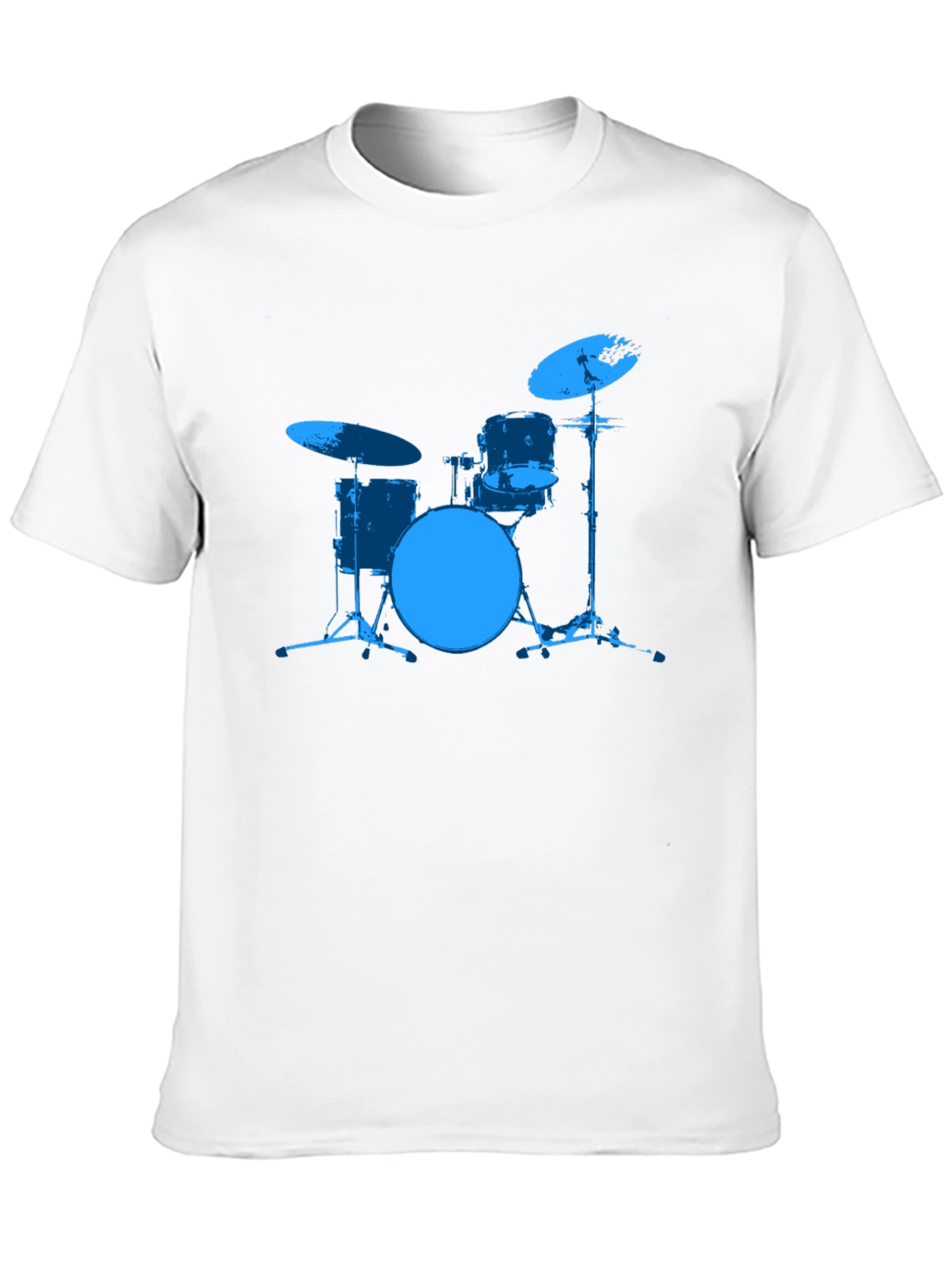 Drum Kit Graphic Tee - Musician Style