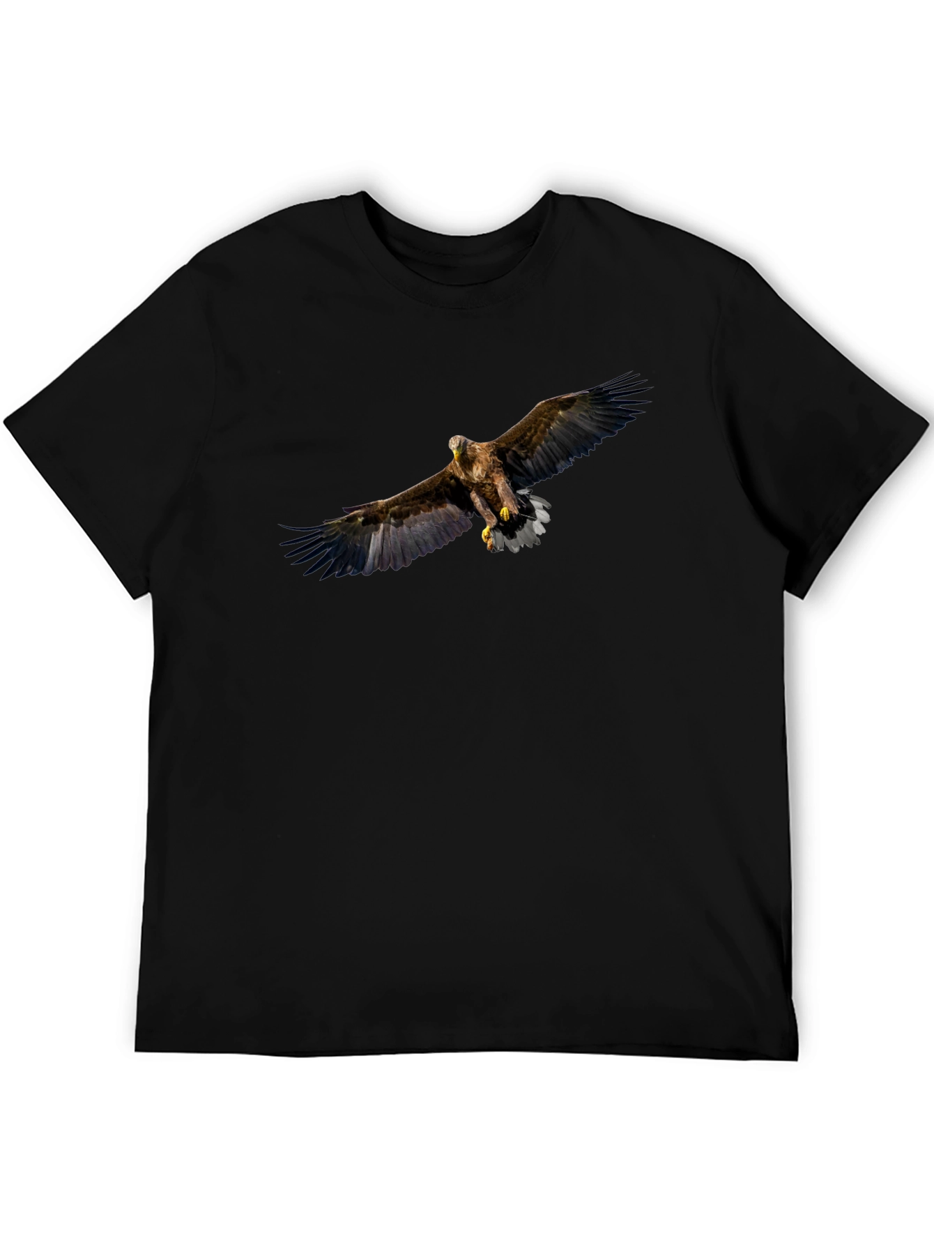 Black Eagle Graphic Tee - Mens Casual Shirt