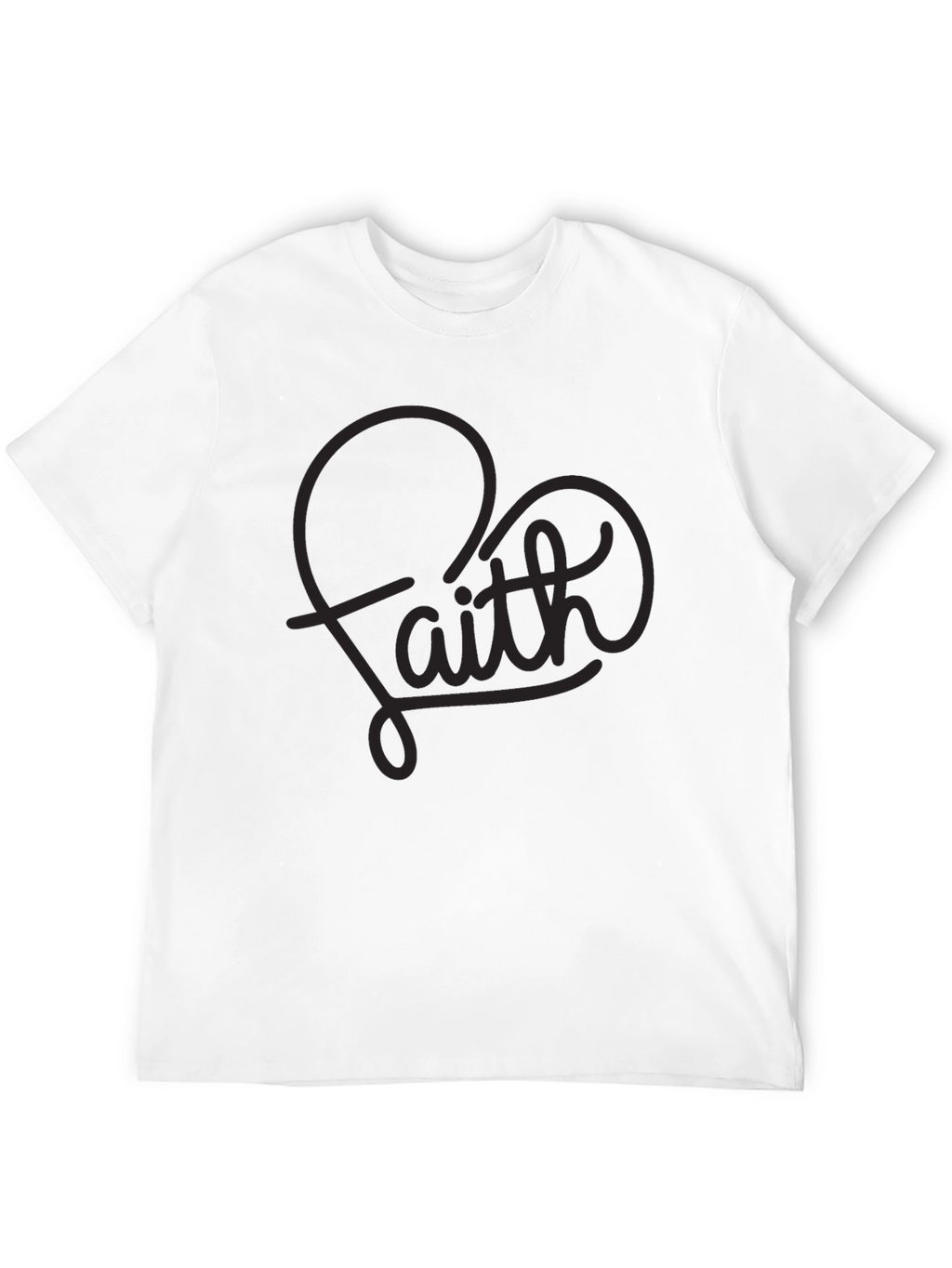 Faith Graphic Tee - Soft & Stylish Cotton Blend