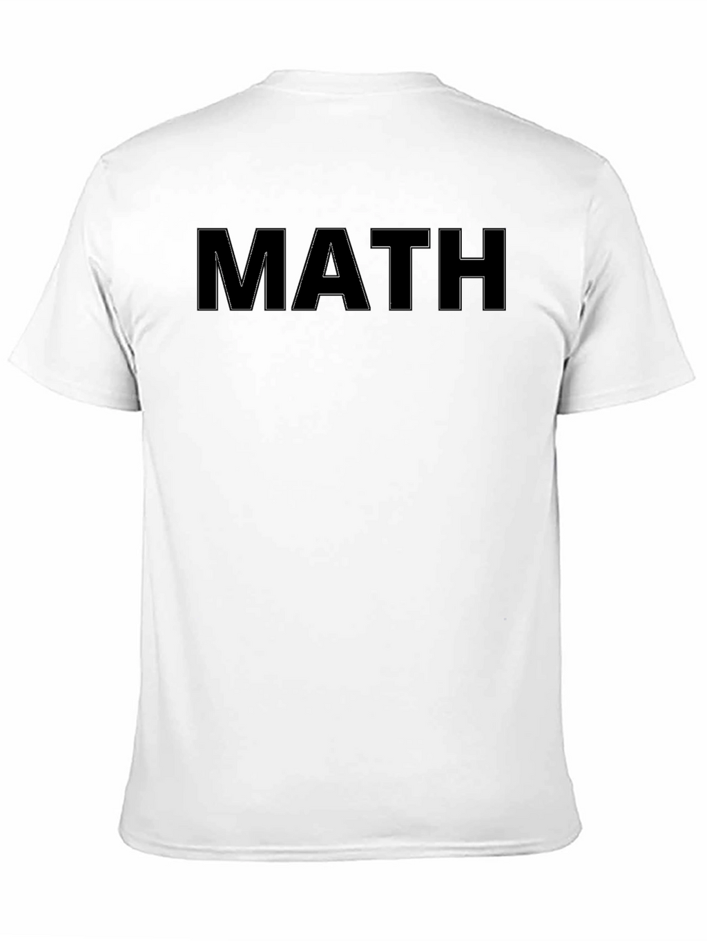 Math Graphic Black T-Shirt