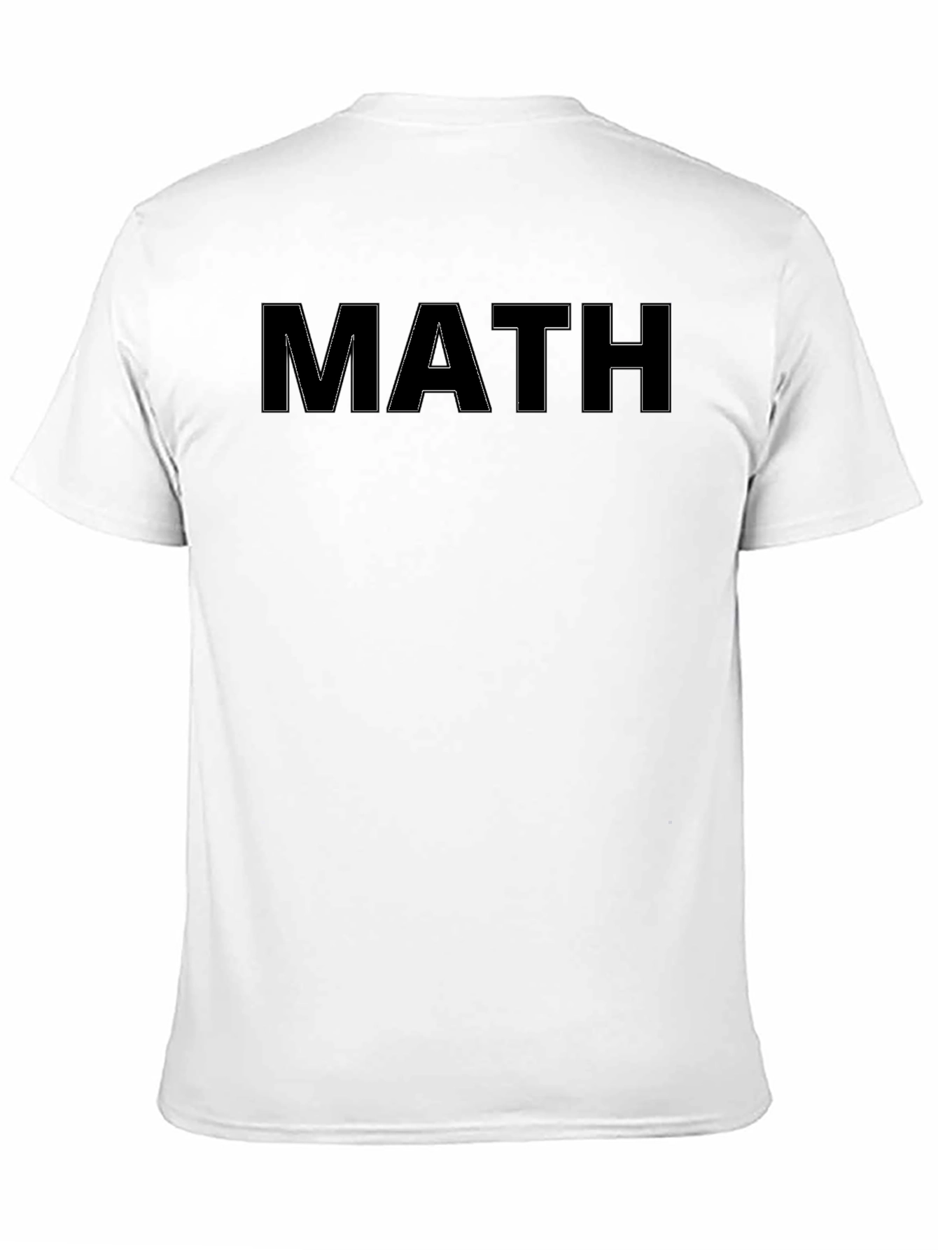 Math Graphic Black T-Shirt