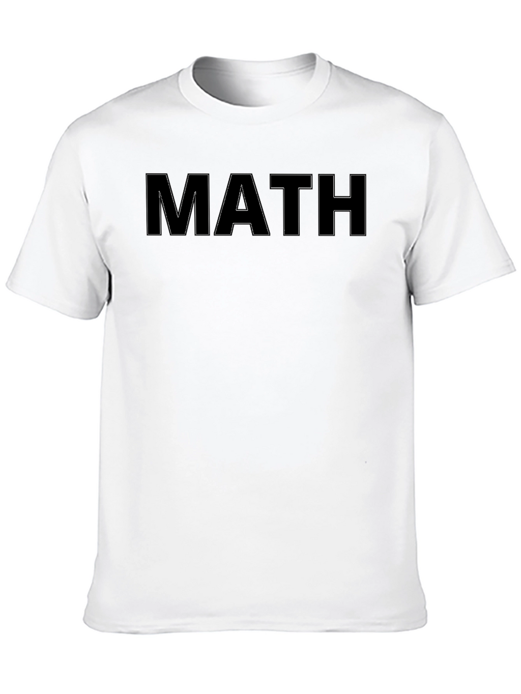 Math Graphic Black T-Shirt