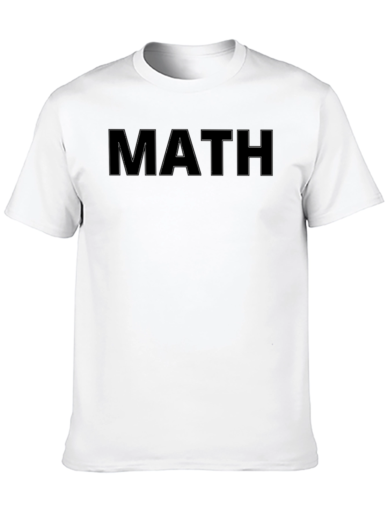 Math Graphic Black T-Shirt