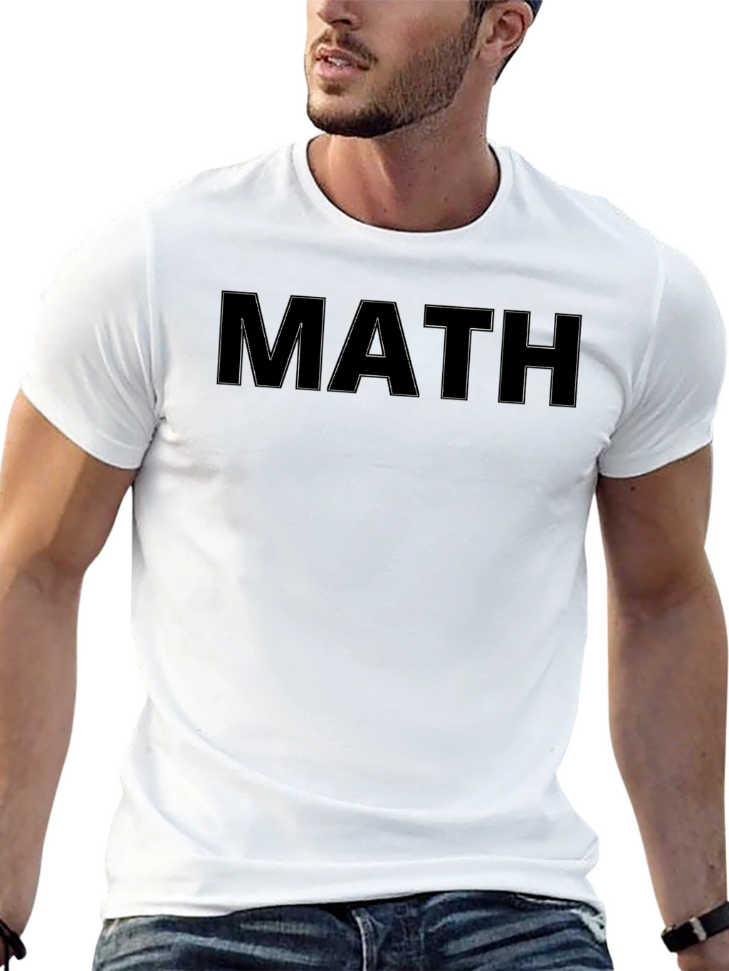 Math Graphic Black T-Shirt