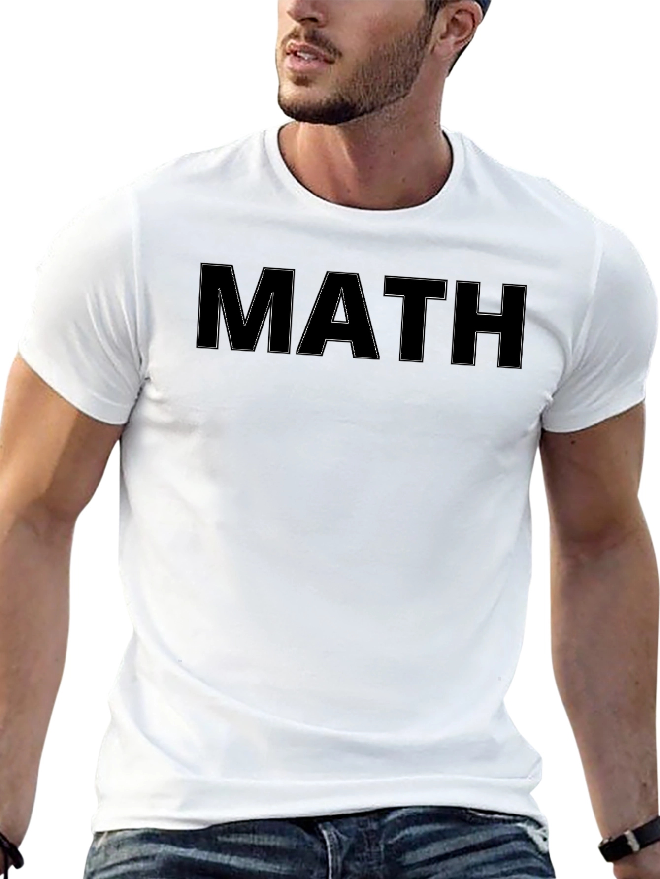 Math Graphic Black T-Shirt