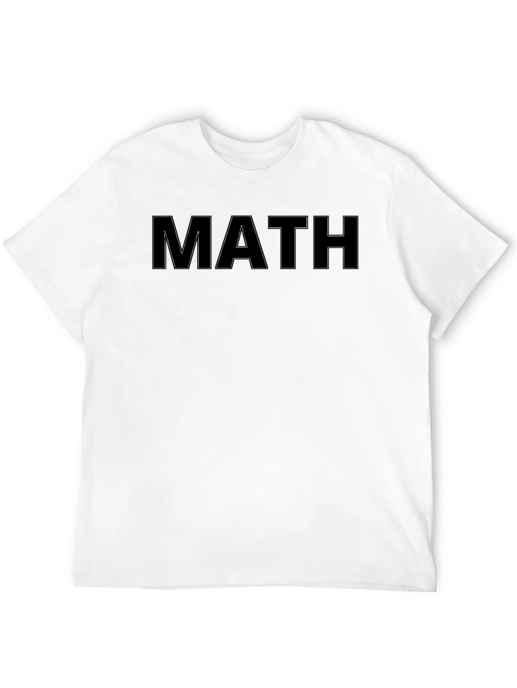 Math Graphic Black T-Shirt