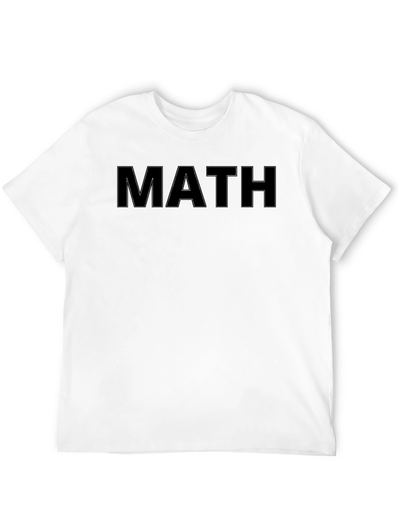 Math Graphic Black T-Shirt