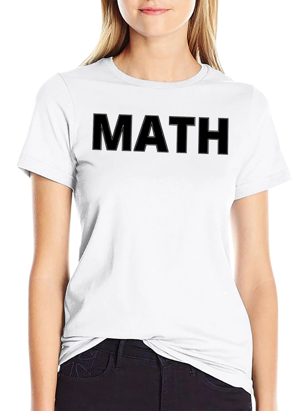 Math Graphic Black T-Shirt