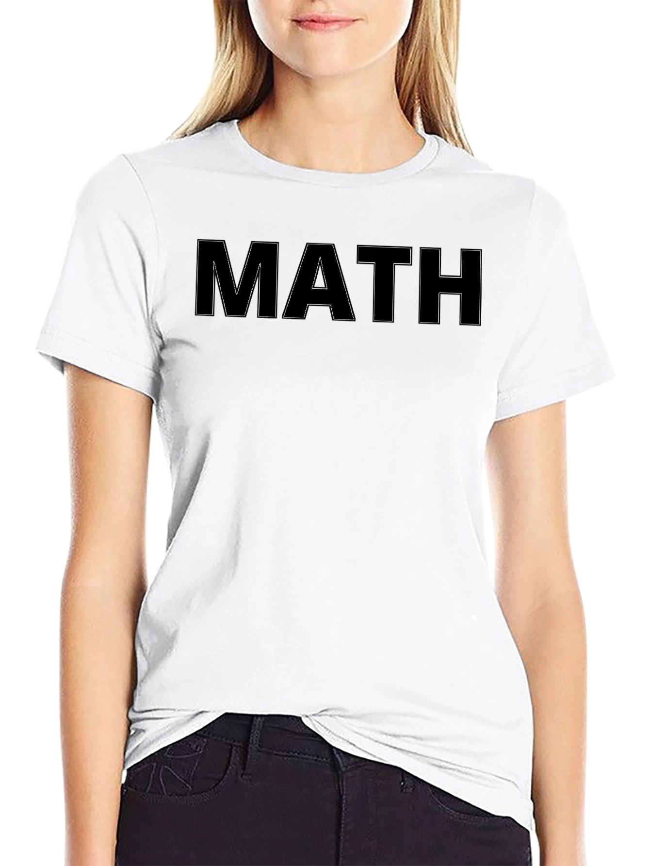 Math Graphic Black T-Shirt
