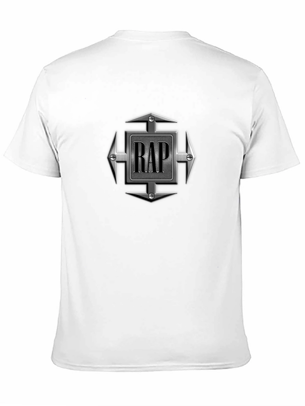 RAP Graphic Tee - Urban Style Black T-Shirt
