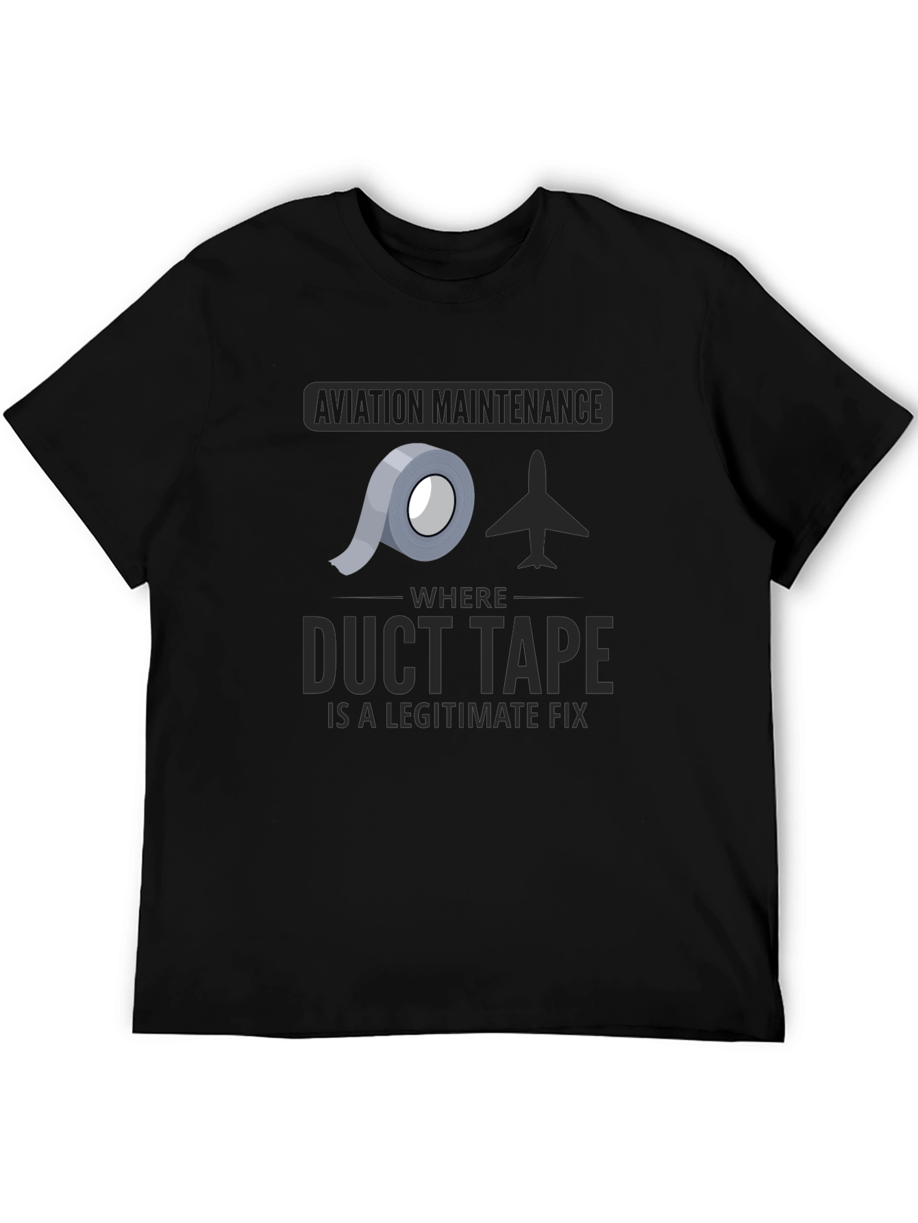 Aviation Maintenance Duct Tape T-Shirt