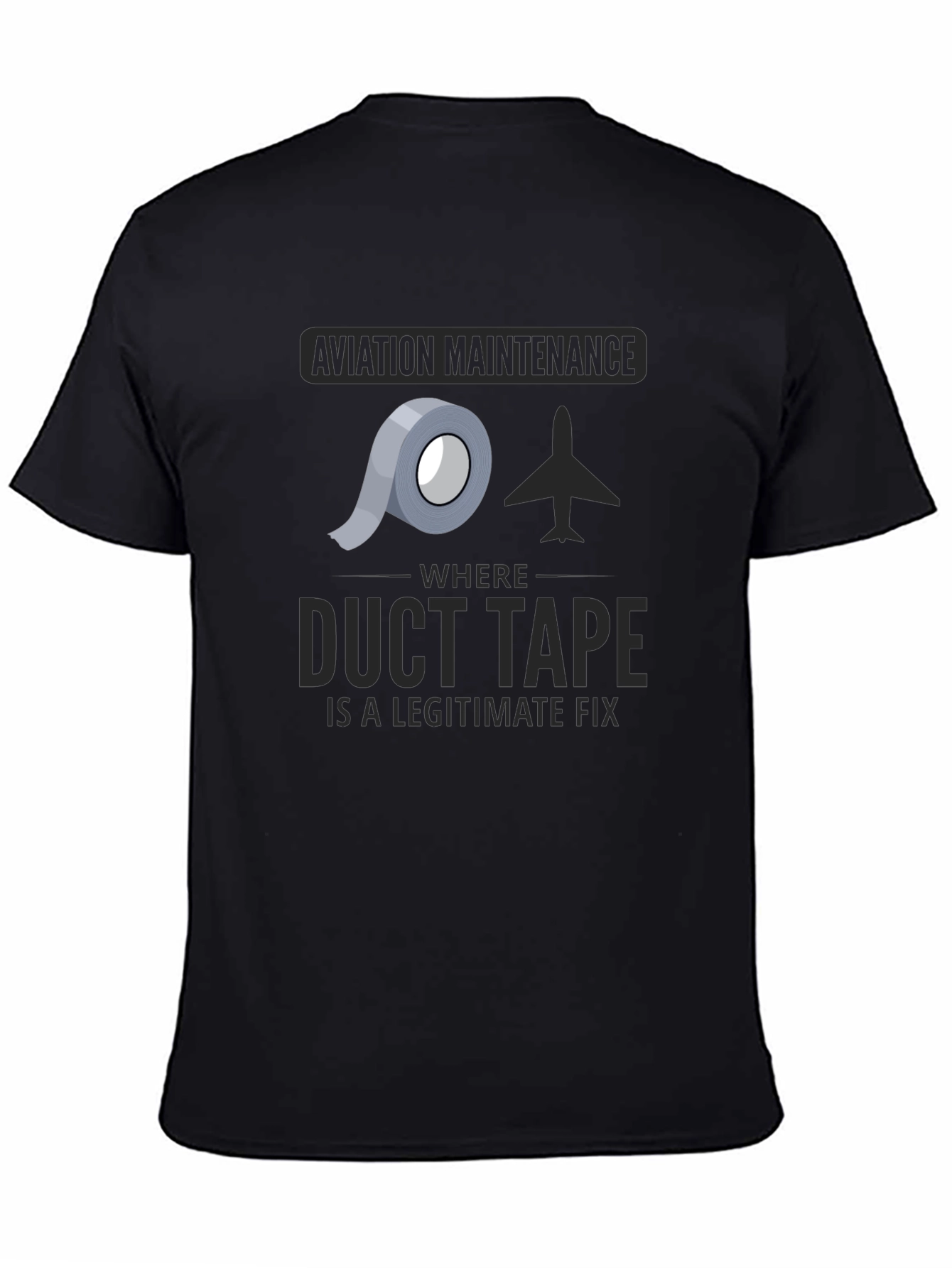 Aviation Maintenance Duct Tape T-Shirt