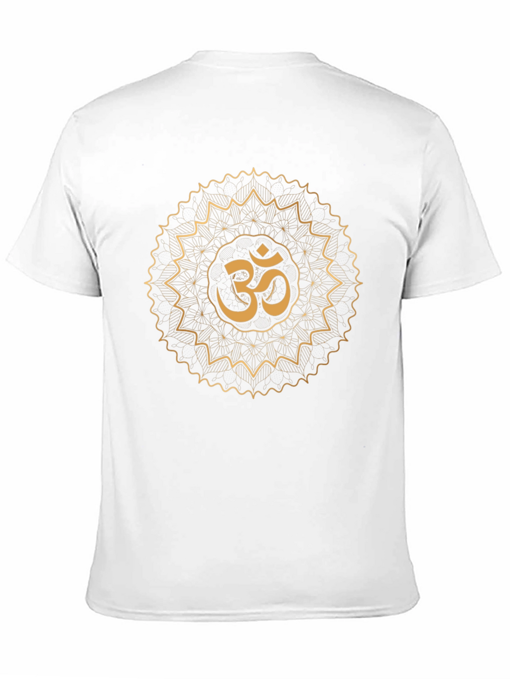 Om Mandala Black T-Shirt - Spiritual Symbol Graphic Tee