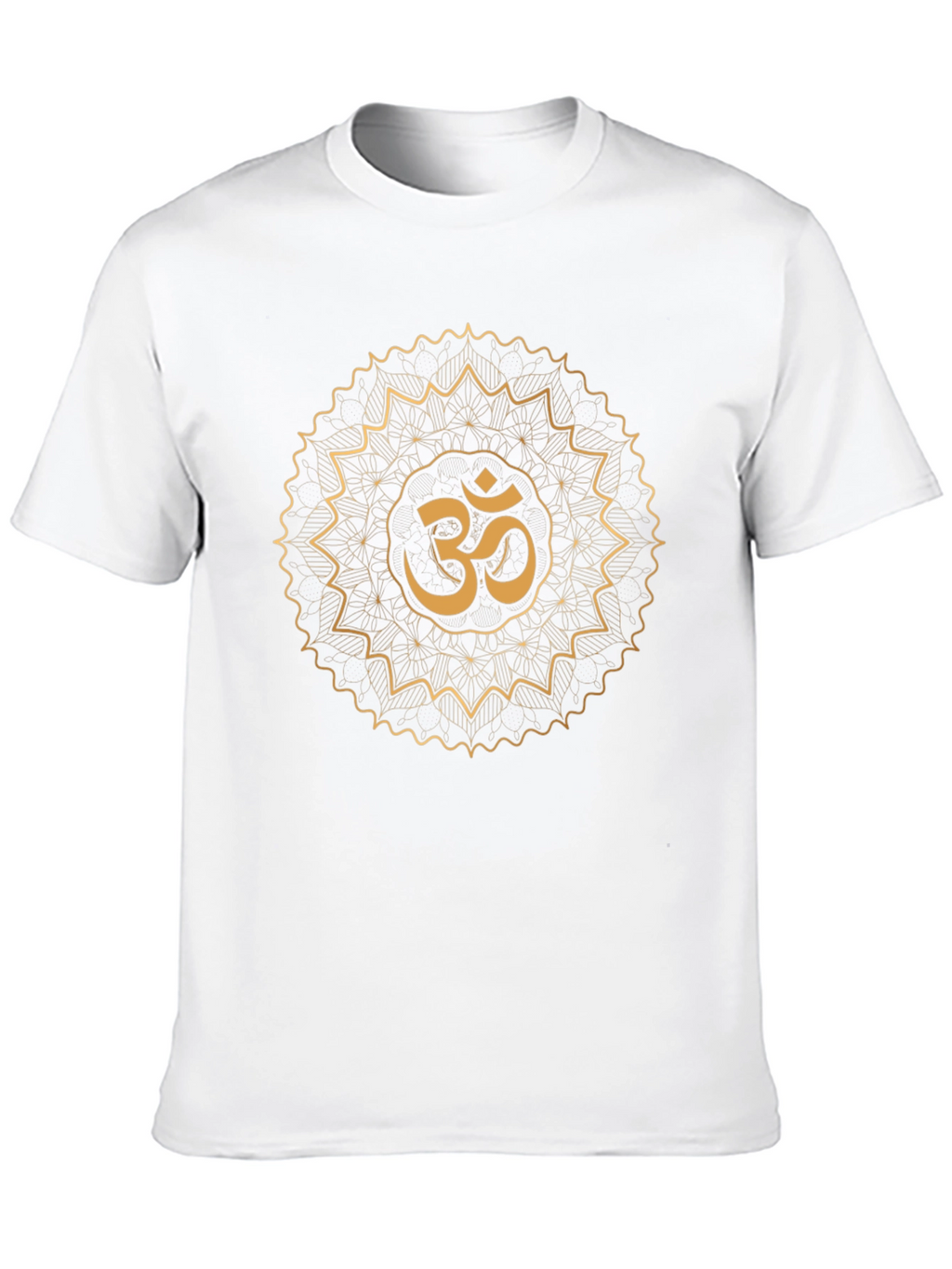 Om Mandala Black T-Shirt - Spiritual Symbol Graphic Tee
