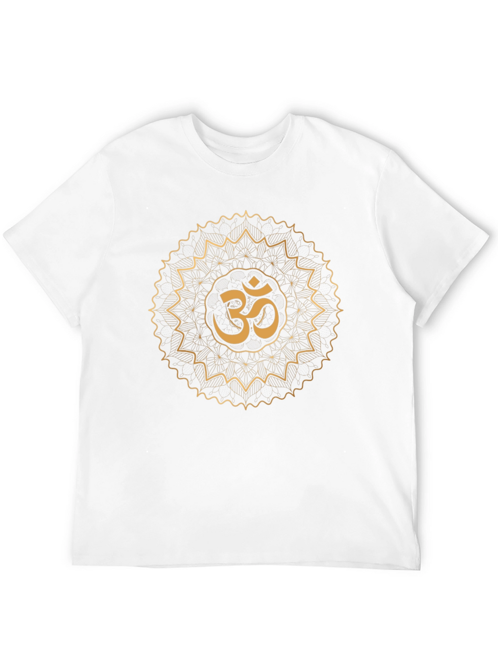 Om Mandala Black T-Shirt - Spiritual Symbol Graphic Tee