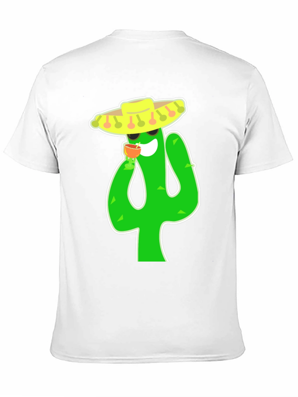 Cactus Fiesta T-Shirt - Black Cotton Tee