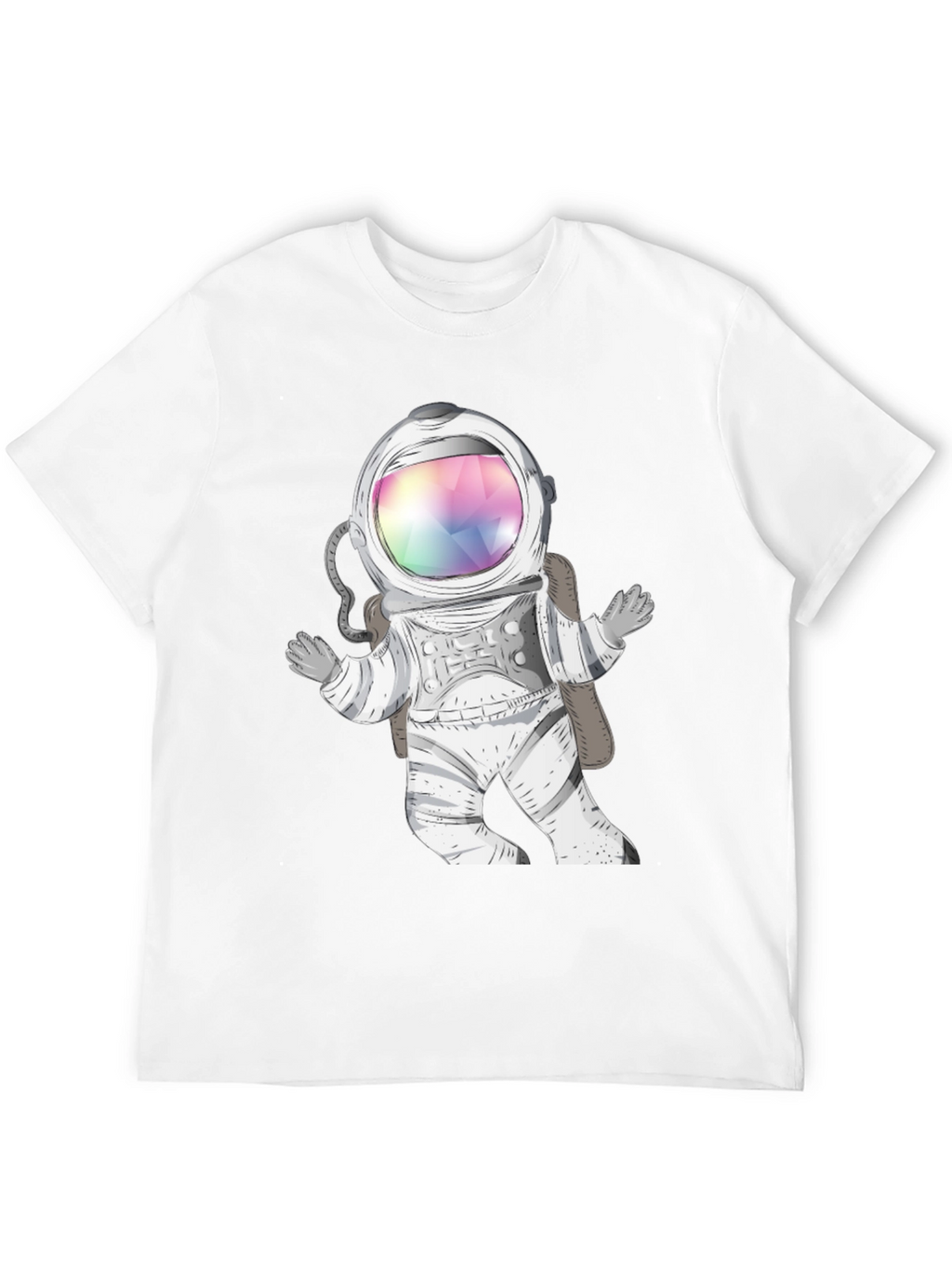 Astronaut Graphic Print T-Shirt