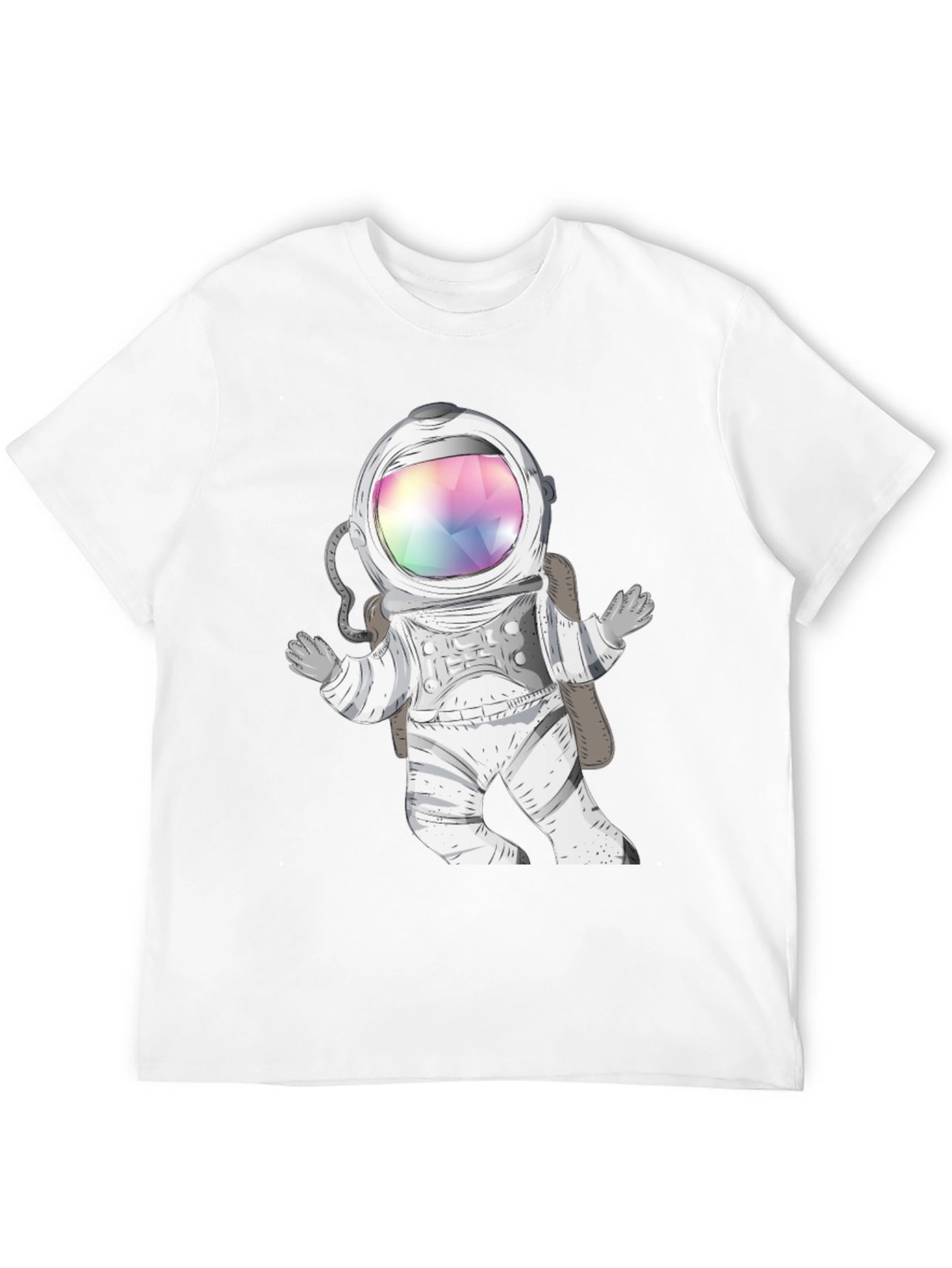 Astronaut Graphic Print T-Shirt