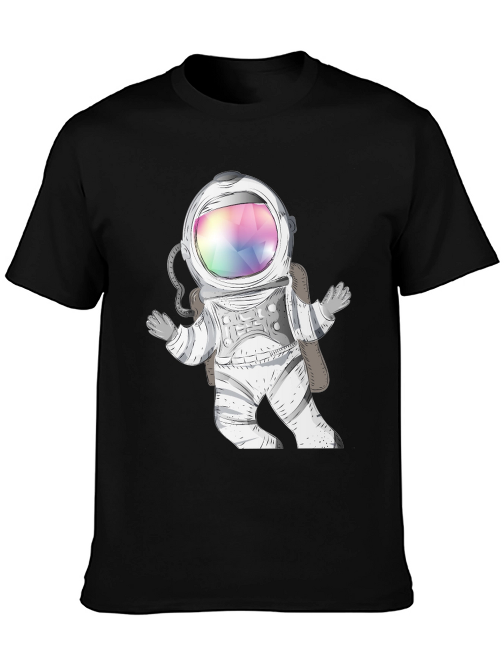 Astronaut Graphic Print T-Shirt