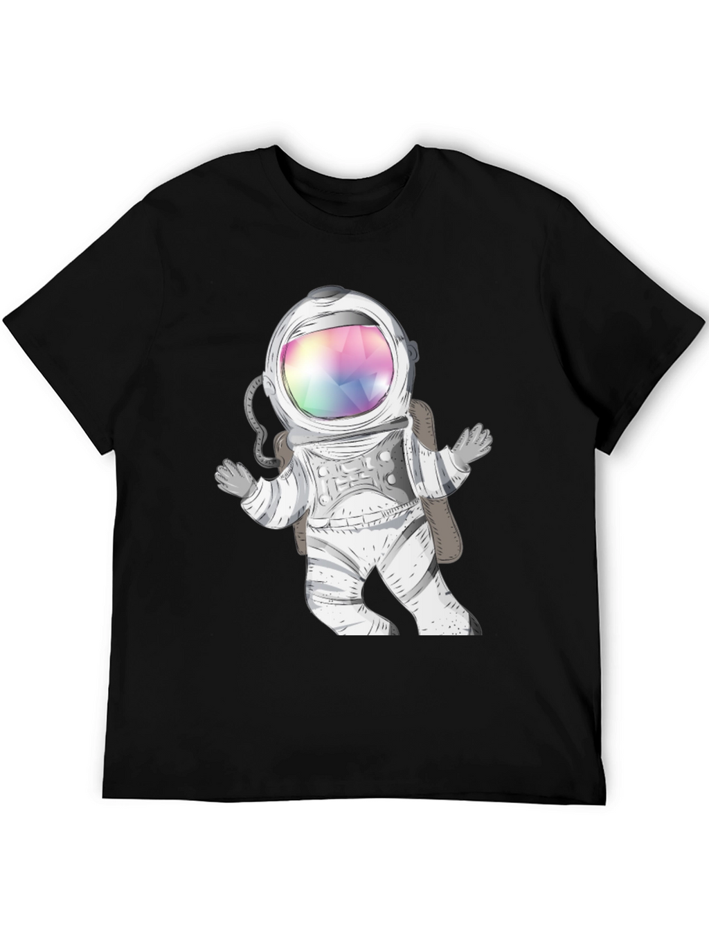 Astronaut Graphic Print T-Shirt