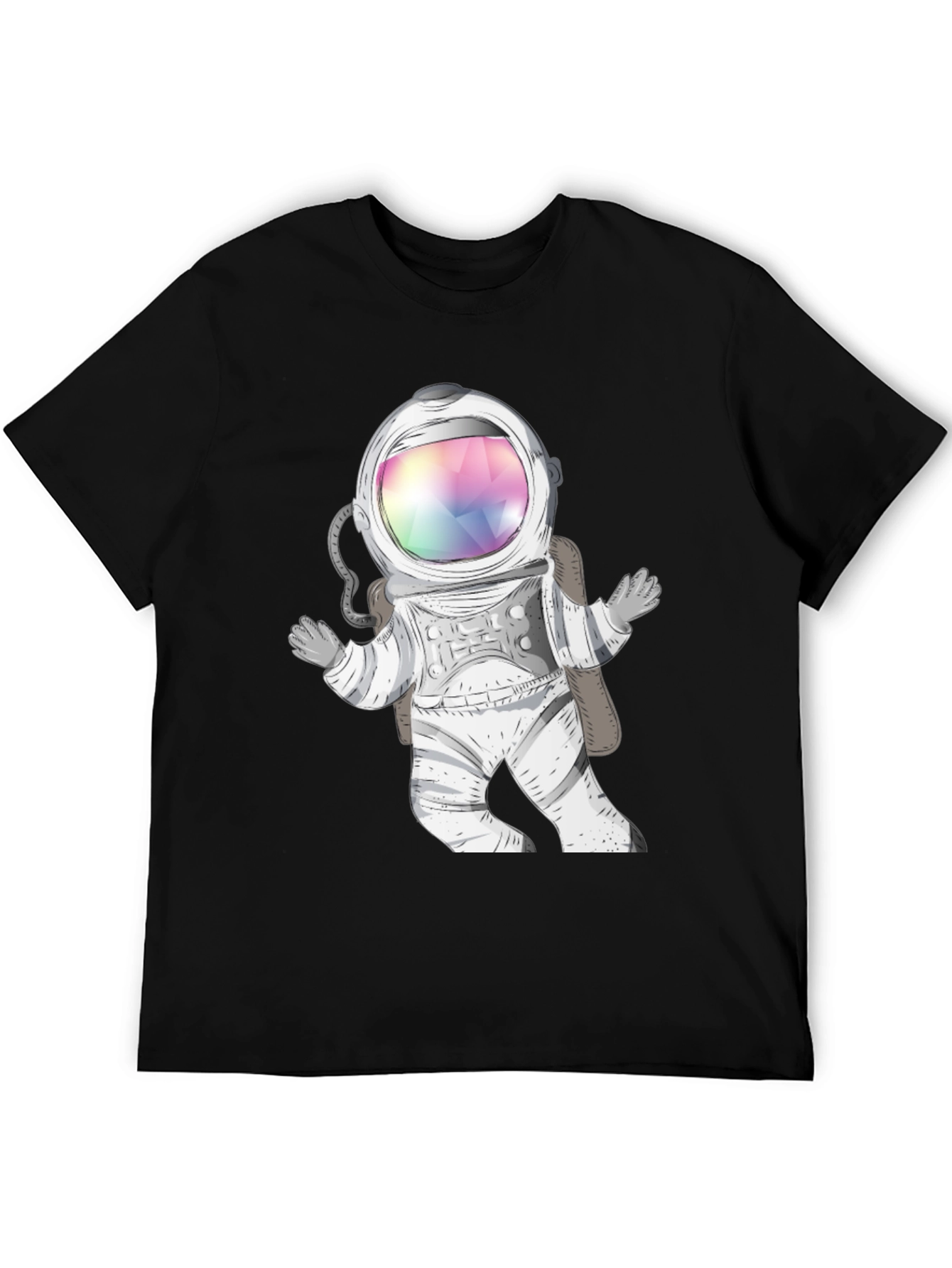 Astronaut Graphic Print T-Shirt