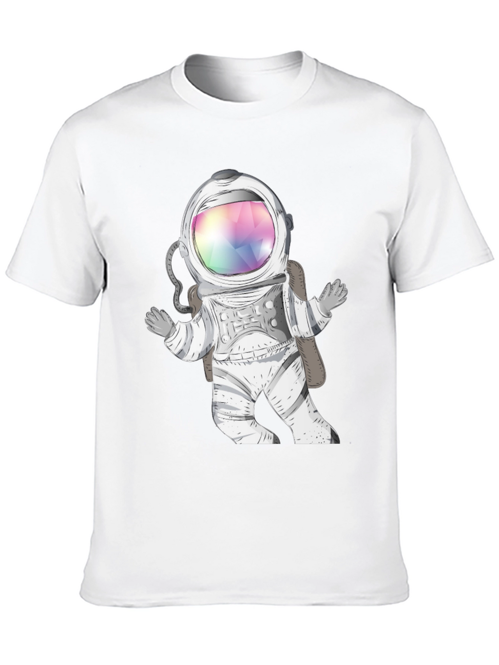 Astronaut Graphic Print T-Shirt