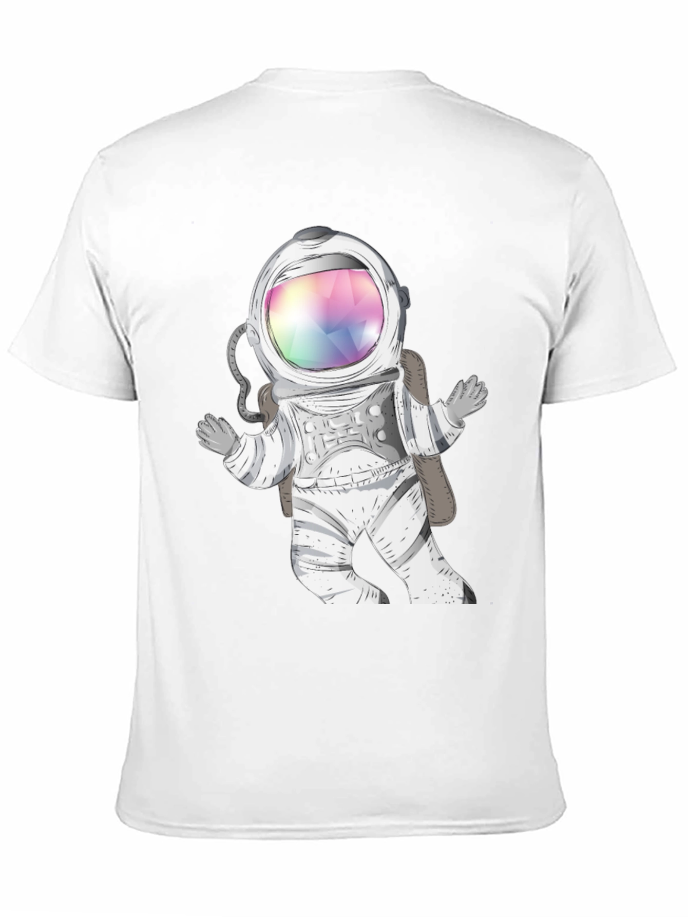 Astronaut Graphic Print T-Shirt