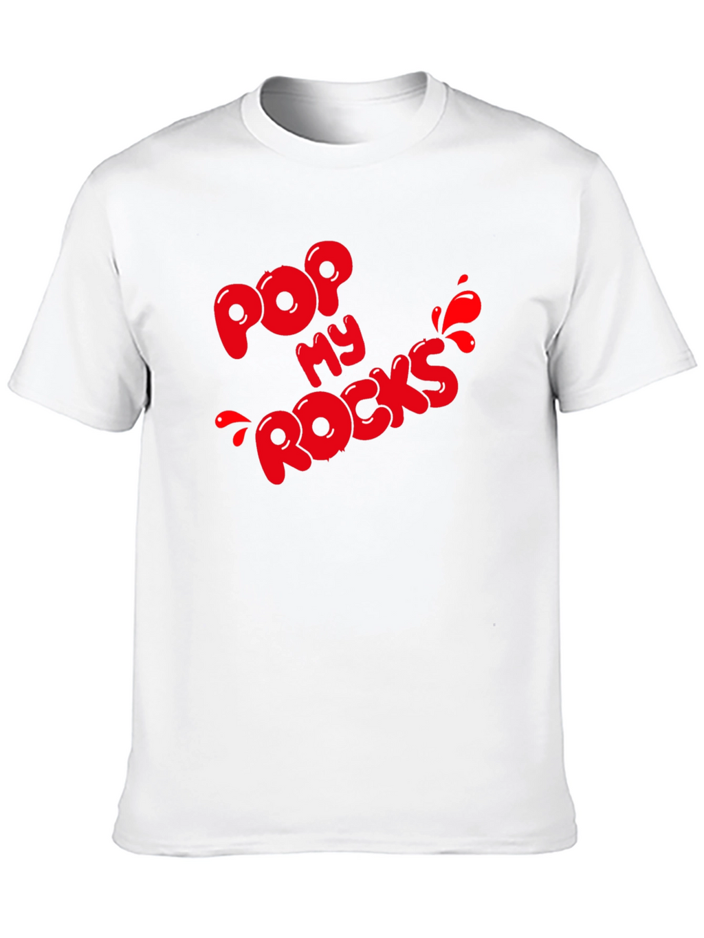 Pop My Rocks Graphic Tee - Black
