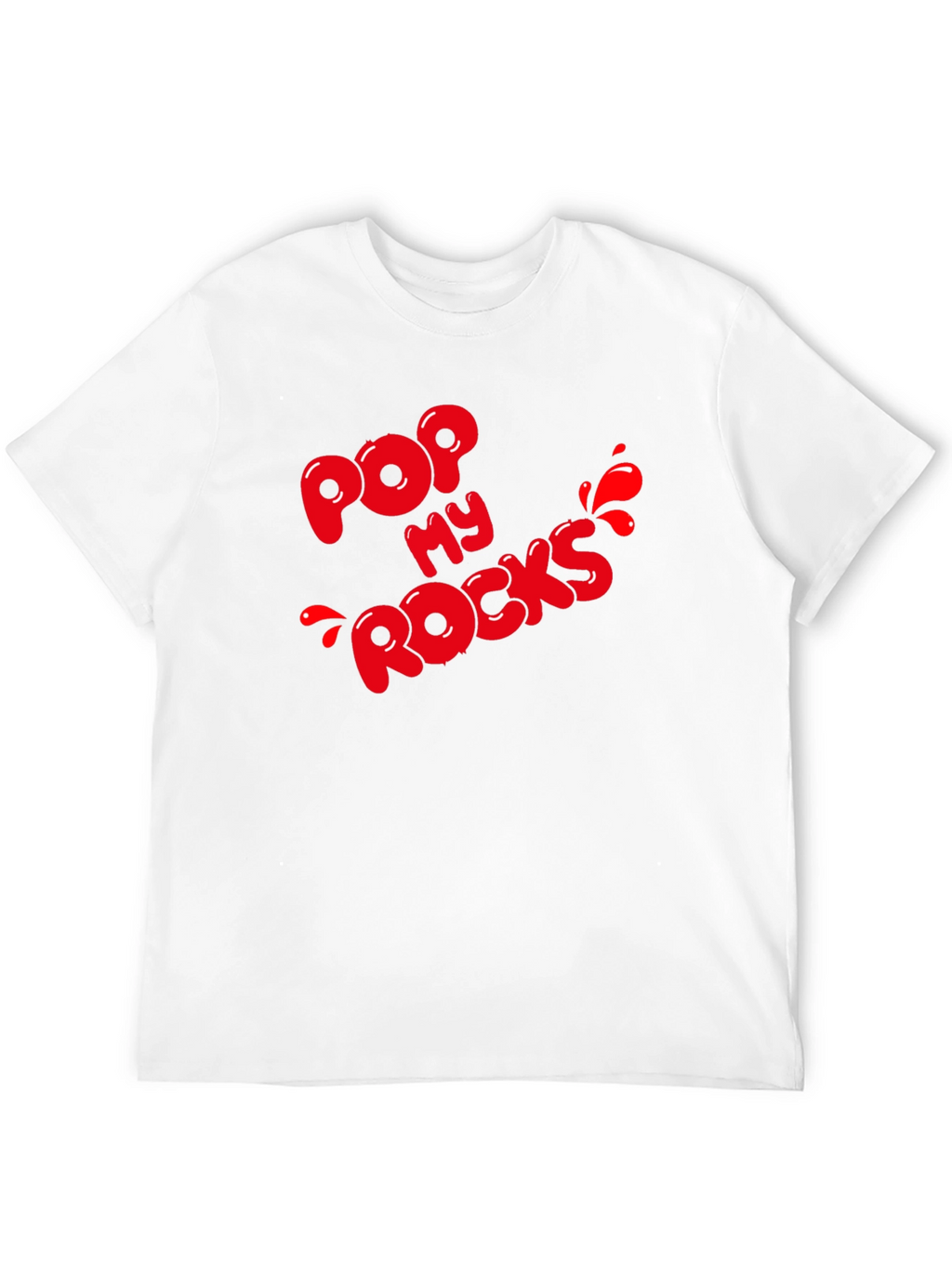 Pop My Rocks Graphic Tee - Black