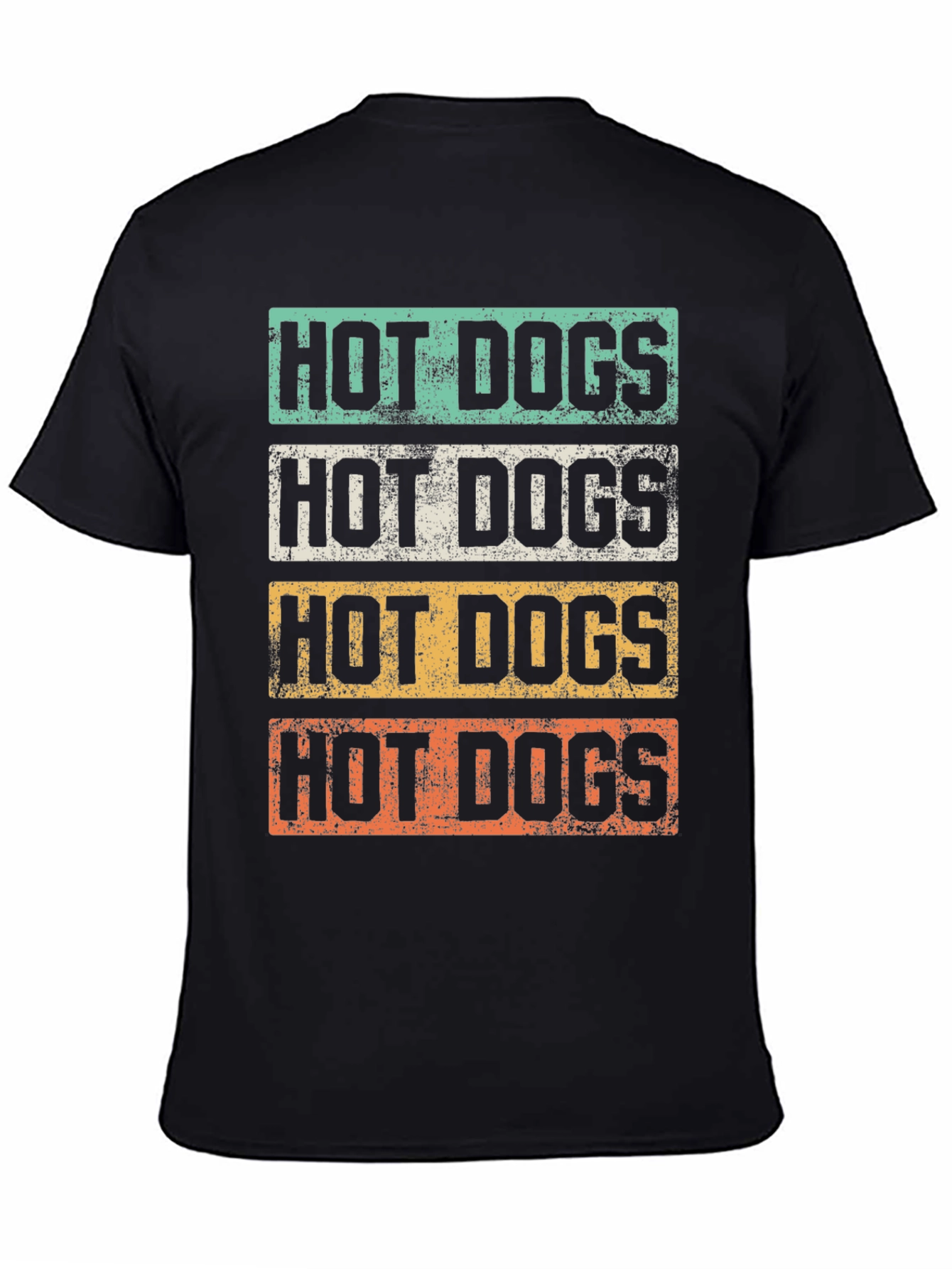 Retro Hot Dogs Graphic Tee - Cool & Casual Style